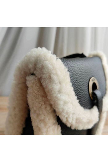 Женская сумка UGG Heritage Mini 20x15 см - Black   