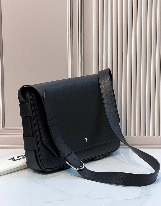 Кожаная сумка Montblanc Sartorial premium 34x27x7.5 см