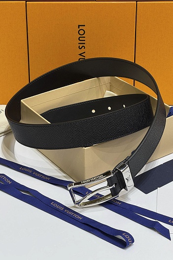 Кожаный ремень Louis Vuitton Pont Neuf premium   