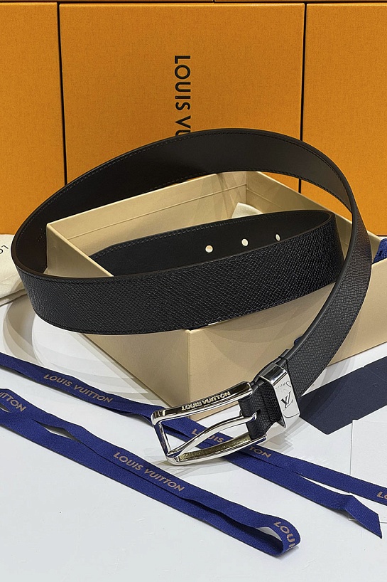 Кожаный ремень Louis Vuitton Pont Neuf premium