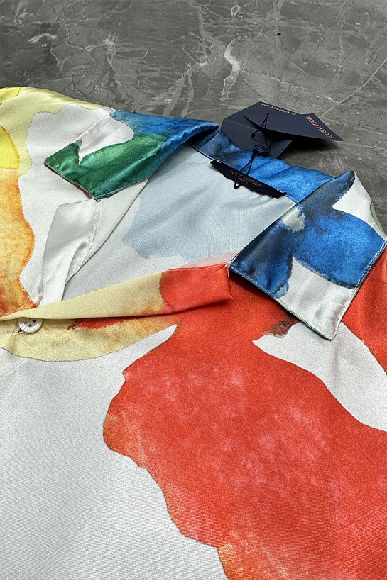 Мужская рубашка Louis Vuitton Multicolor Monogram