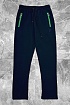 Мужские спортивные штаны Bottega Veneta - Navy / Green