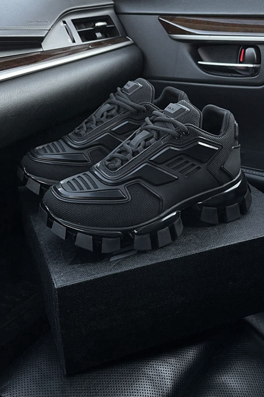 Чёрные кроссовки Prada Cloudbust Thunder