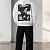 Мужское белое худи Off-White Arrows logo-print