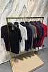 Мужское поло тёмно-синего цвета Zilli zip neck