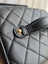 Кожаная косметичка Chanel 20x14 см