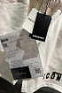 Мужские белые шорты Dsquared2 ICON-logo