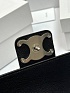 Женская сумка Celine Victorire Medium Premium 21x12x7 см - Black / Silver