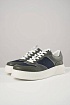Комбинированные кроссовки Gucci Interlocking G - Grey / Blue