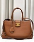 Женская сумка Celine Appoline Medium Premium 37.5x22x16 см - Brown