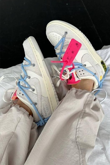 Кроссовки Nike Dunk Low x Off-White "Lot 38 of 50"   