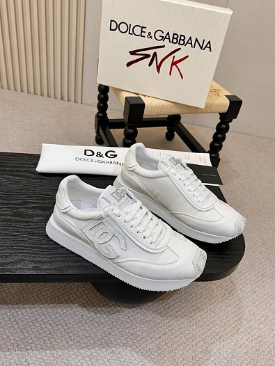 Мужские кроссовки Dolce & Gabbana Cushion - White   