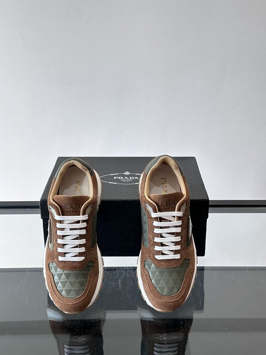 Мужские кроссовки Prada Prax 2.0 - Brown