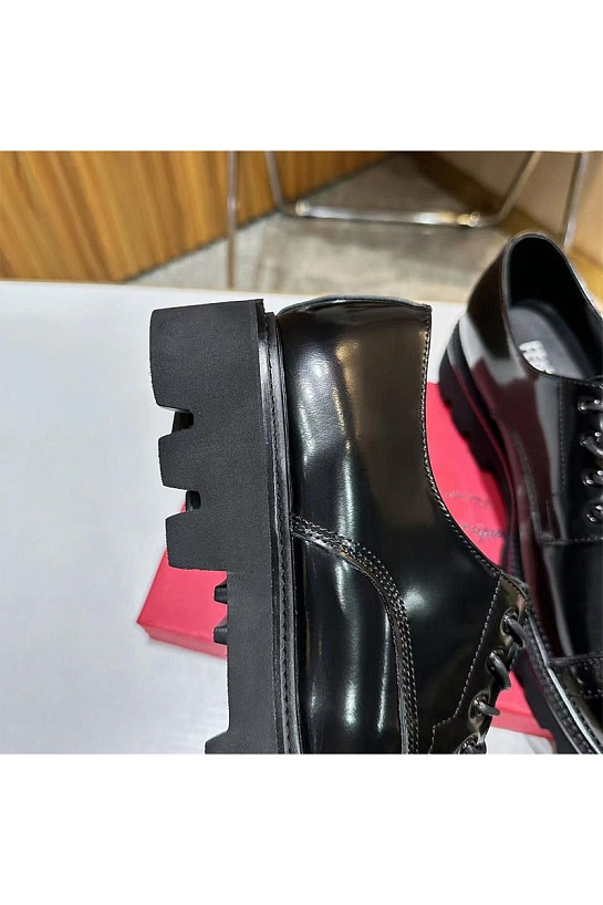 Мужские кожаные ботинки Salvatore Ferragamo