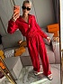 Красный женский костюм Schiaparelli premium