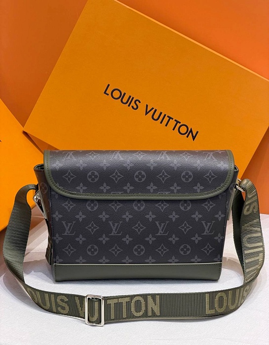 Кожаная сумка Louis Vuitton Courrier Messenger 37x27x12 см