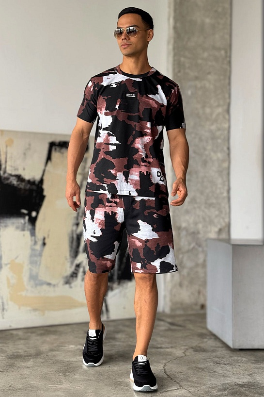 Мужские камуфляжные шорты Dolce&Gabbana