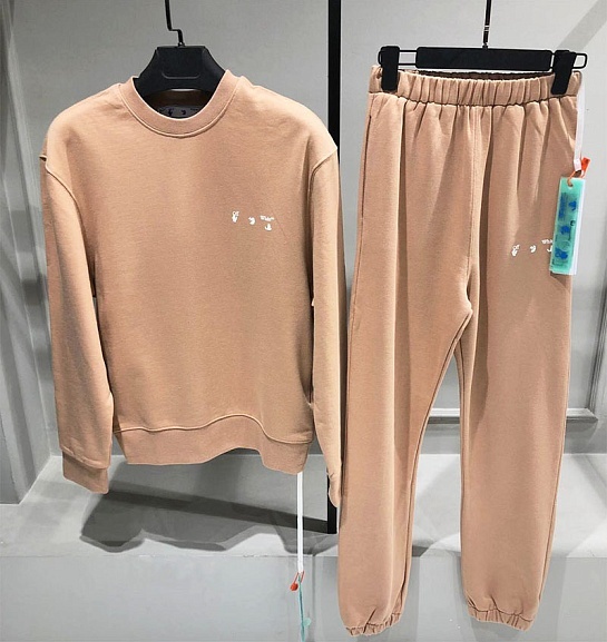 Женская кофта Off-White бежевого цвета