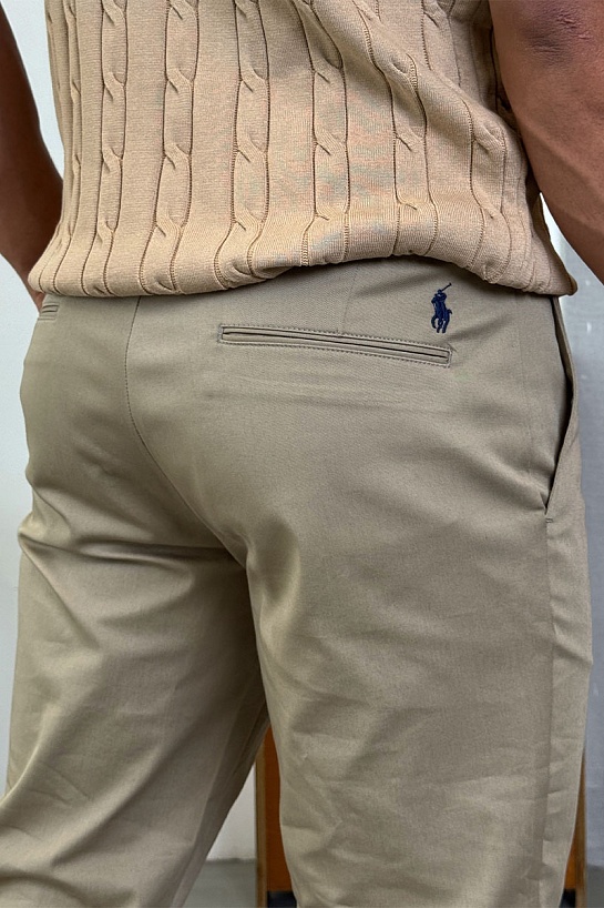 Мужские бежевые брюки Роlо Ralрh Lаurеn
