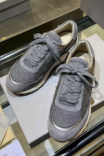 Женские кроссовки Brunello Cucinelli premium   