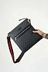 Кожаная сумка Gucci GG Black Supreme Square messenger bag 27x26 см
