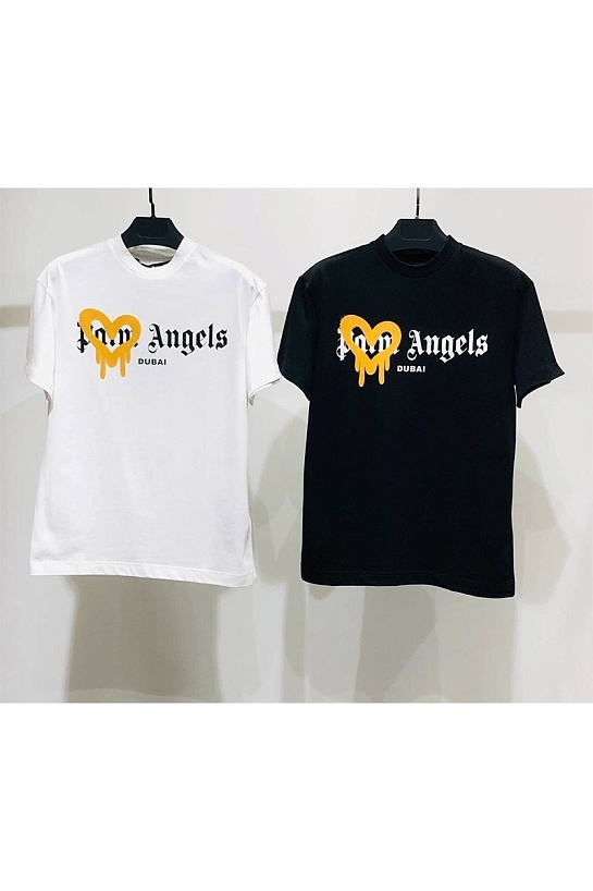 Оверсайз футболка Palm Angels Dubai Heart Sprayed