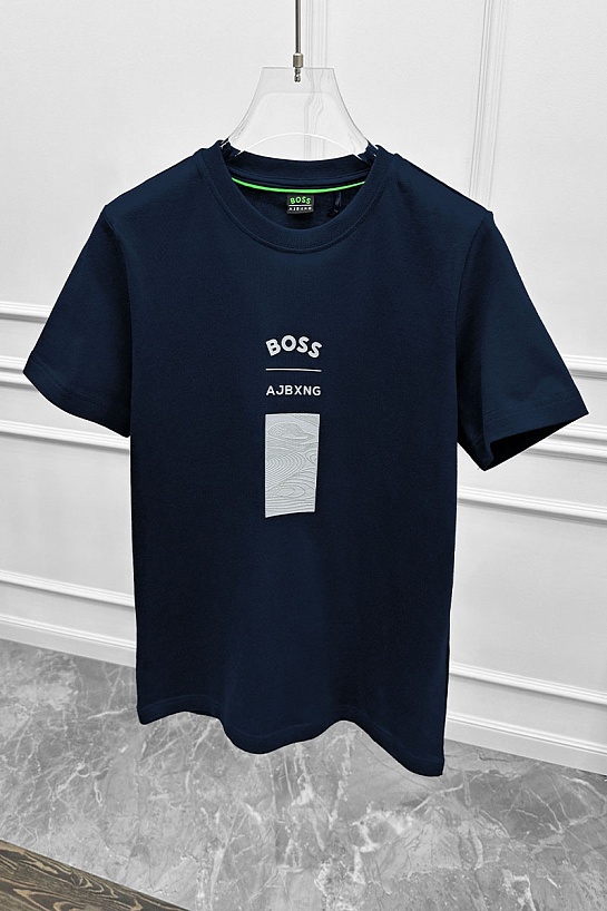 Синяя футболка Hugo Boss x AJBXNG