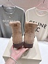 Женские ботинки с мехом Brunello Cucinelli premium - Beige