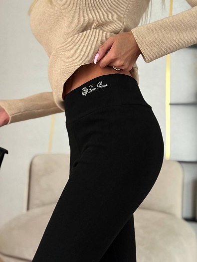 Женские утеплённые леггинсы Loro Piana Premium   