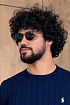 Солнцезащитные очки Ray-Ban Oval Metal - Black