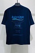 Оверсайз футболка Balenciaga Recycle - Blue