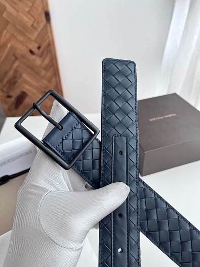 Кожаный ремень Bottega Veneta Premium (ширина 4 см)   