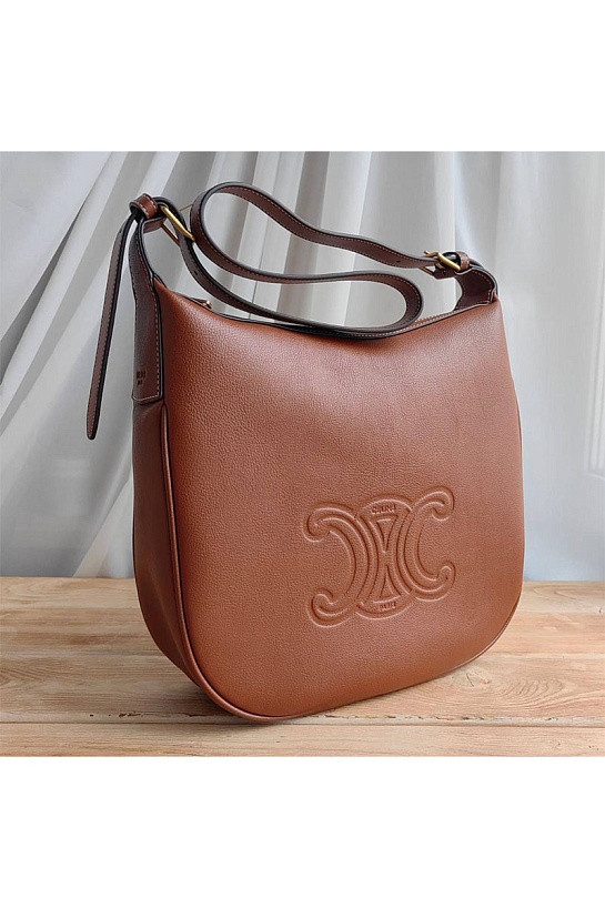 Кожаная сумка Celine 28x25 см