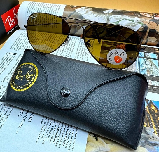 Солнцезащитные очки Ray-Ban Aviator Large Metal