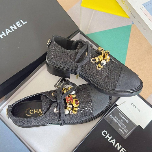 Женские ботинки Chanel premium   