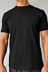 Мужская футболка Yves Saint Laurent logo-embroidered - Black