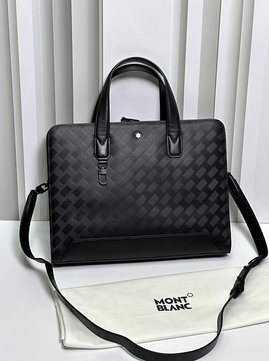 Кожаный портфель Montblanc Sartorial Premium 37x28x6 см