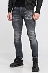 Мужские чёрные джинсы Balmain Paris Slim Fit