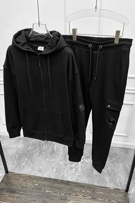 Чёрная мужская кофта C.P. Company Lens-detail