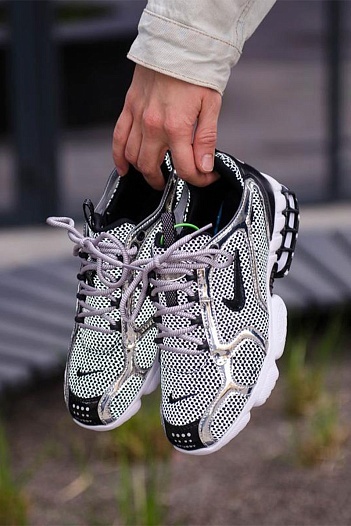 Кроссовки Stussy x Nike Air Zoom Spiridon Cage 2 Fossil   