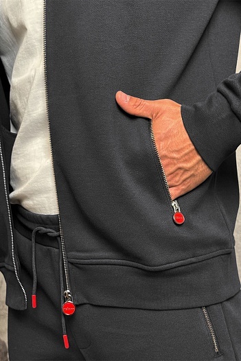 Спортивный костюм Kiton серого цвета   