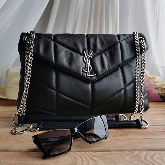 Женская сумка Yves Saint Laurent Loulou 36x22 см - Black