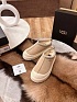 Женские слипоны UGG Tasman Weather Hybrid - Beige / White