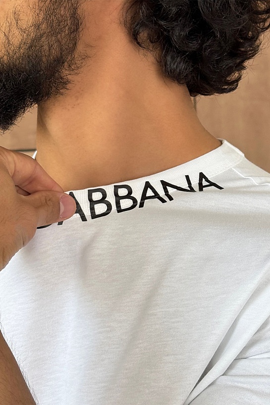 Футболка белого цвета Dolce&Gabbana
