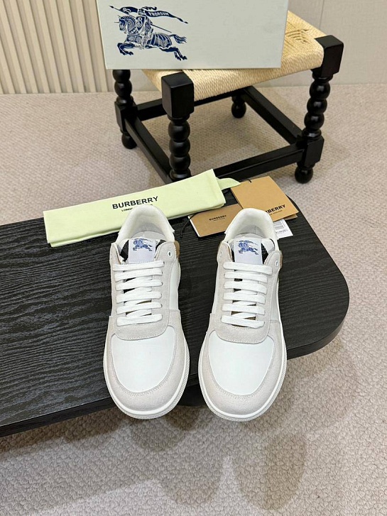 Мужские кроссовки Burberry Terrace - White