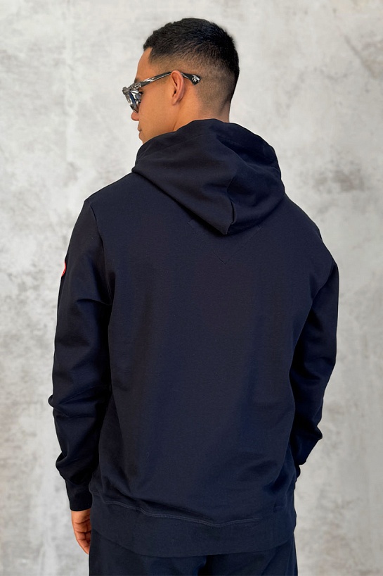 Тёмно-синее худи Canada Goose Huron