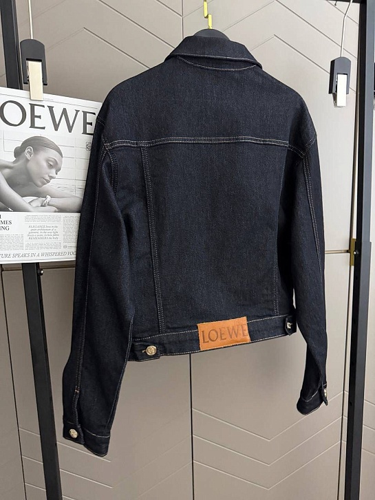 Женская джинсовая куртка Loewe premium - Navy