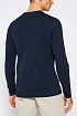Мужской лонгслив Tommy Hilfiger тёмно-синего цвета