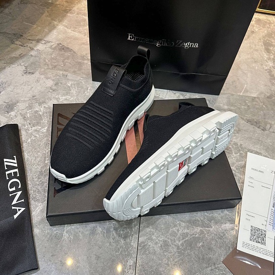 Мужские текстильные кроссовки Ermenegildo Zegna