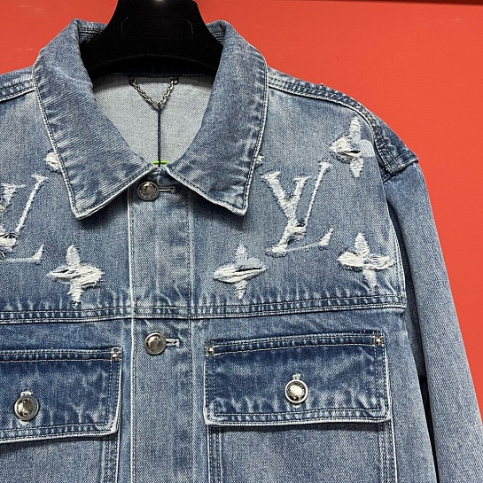 Джинсовая куртка Louis Vuitton Premium - Indigo Blue